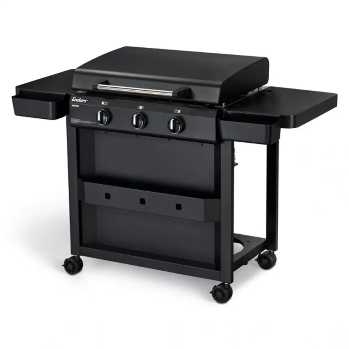 Bild 2 von Planchagrill »Amaro«, Gas, 3 Brenner, Grillfläche: 69 x 45,5 cm, schwarz