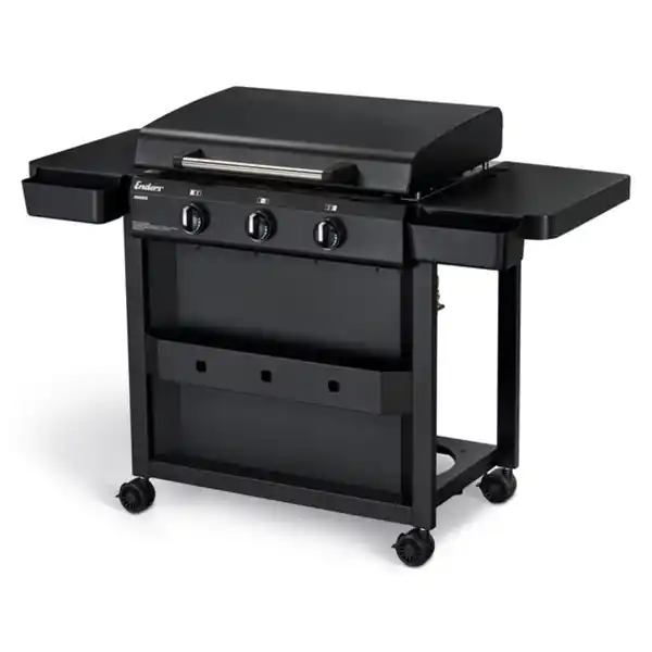 Bild 2 von Planchagrill »Amaro«, Gas, 3 Brenner, Grillfläche: 69 x 45,5 cm, schwarz