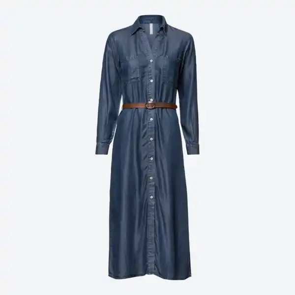 Bild 4 von Damen-Kleid mit Gürtel