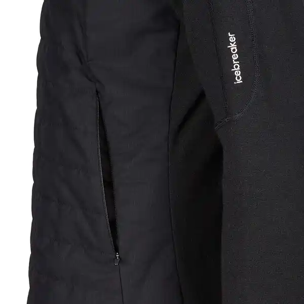 Bild 3 von M MERINO QUANTUM HYBRID LS ZIP HOODIE Herren - Wolljacke