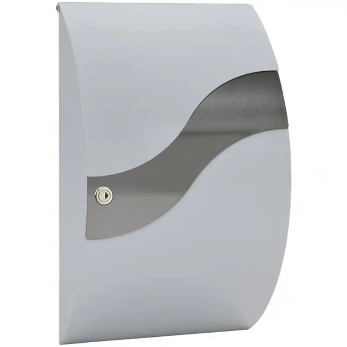 Bild 1 von Briefkasten »630 Wave«, BxHxT: 32,5 x 54 x 16 cm, Edelstahl