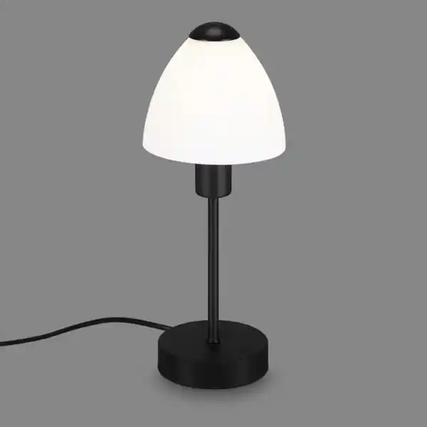 Bild 3 von Tischleuchte »MANINO«, ØxH: 10 x 32 cm, 25 W, Metall/Glas