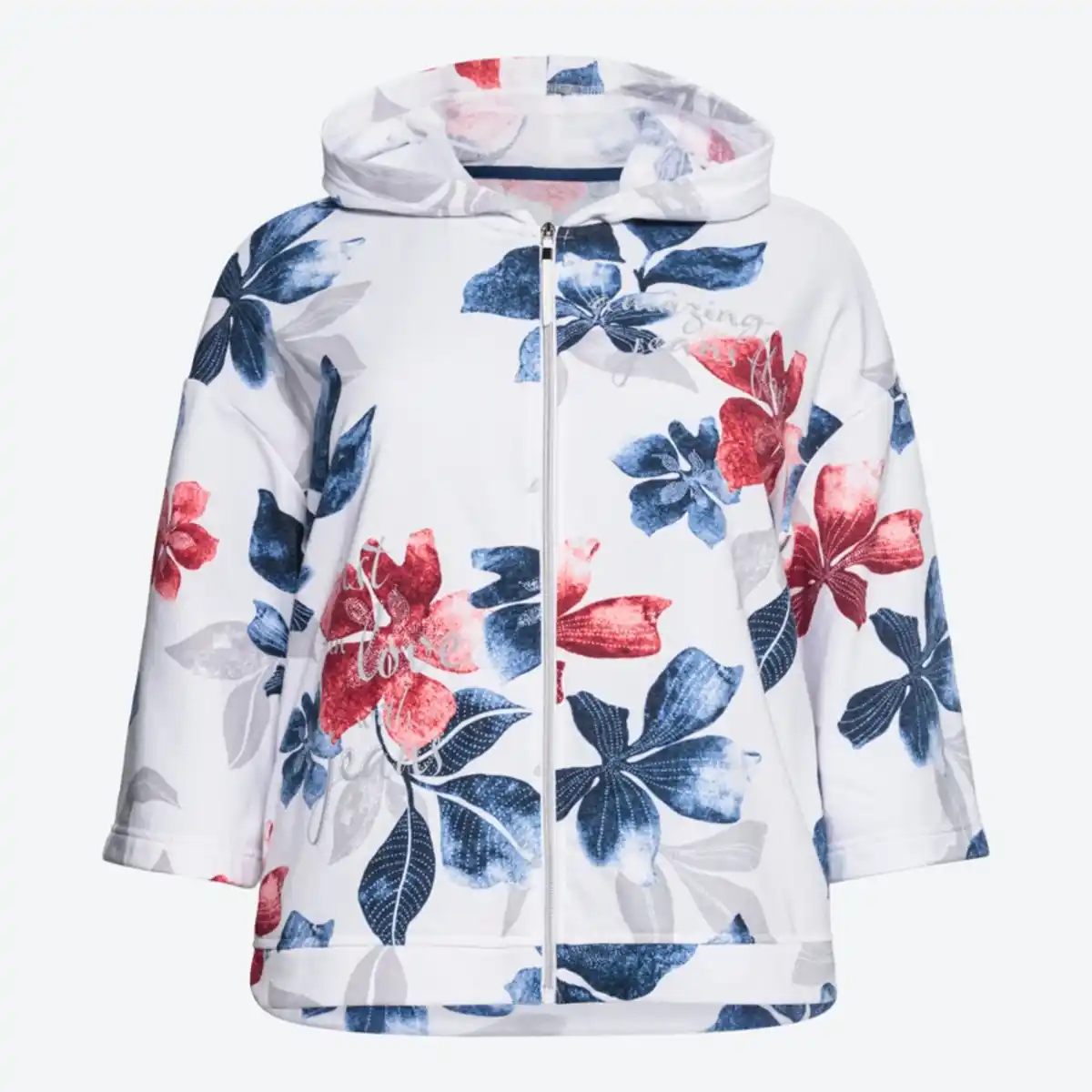 Bild 4 von Damen-Sweatjacke mit Kapuze