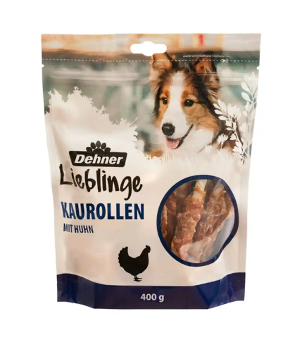 Bild 1 von Dehner Lieblinge Hundesnack Kaurollen, 400 g