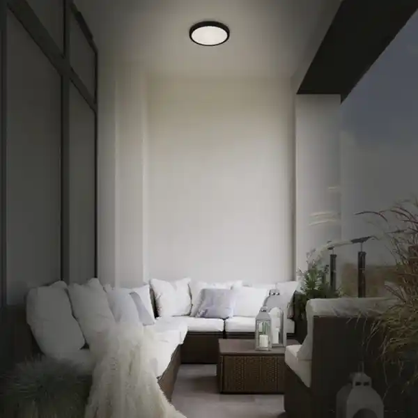 Bild 2 von Außenleuchte »RUNA«, Ø: 28 cm, 18,5 W, Metall/Kunststoff