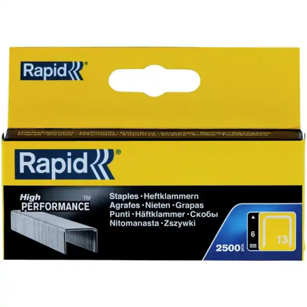 Bild 4 von Tackerklammern, 6 mm, Heftklammer Typ 13, Klammern 13/6 mm 2.500 St., Box