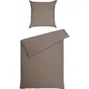 Bild 1 von Janine Bettwäsche Piano, Taupe, Textil, Uni, 135x200 cm, Textiles Vertrauen - Oeko-Tex®, bügelfrei, pflegeleicht, atmungsaktiv, hautfreundlich, saugfähig, Schlaftextilien, Bettwäsche, Bettwäsch