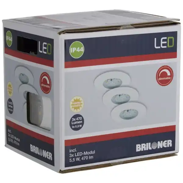 Bild 2 von LED-Einbauleuchte »ATTACH«, inkl. Leuchtmittel in warmweiß