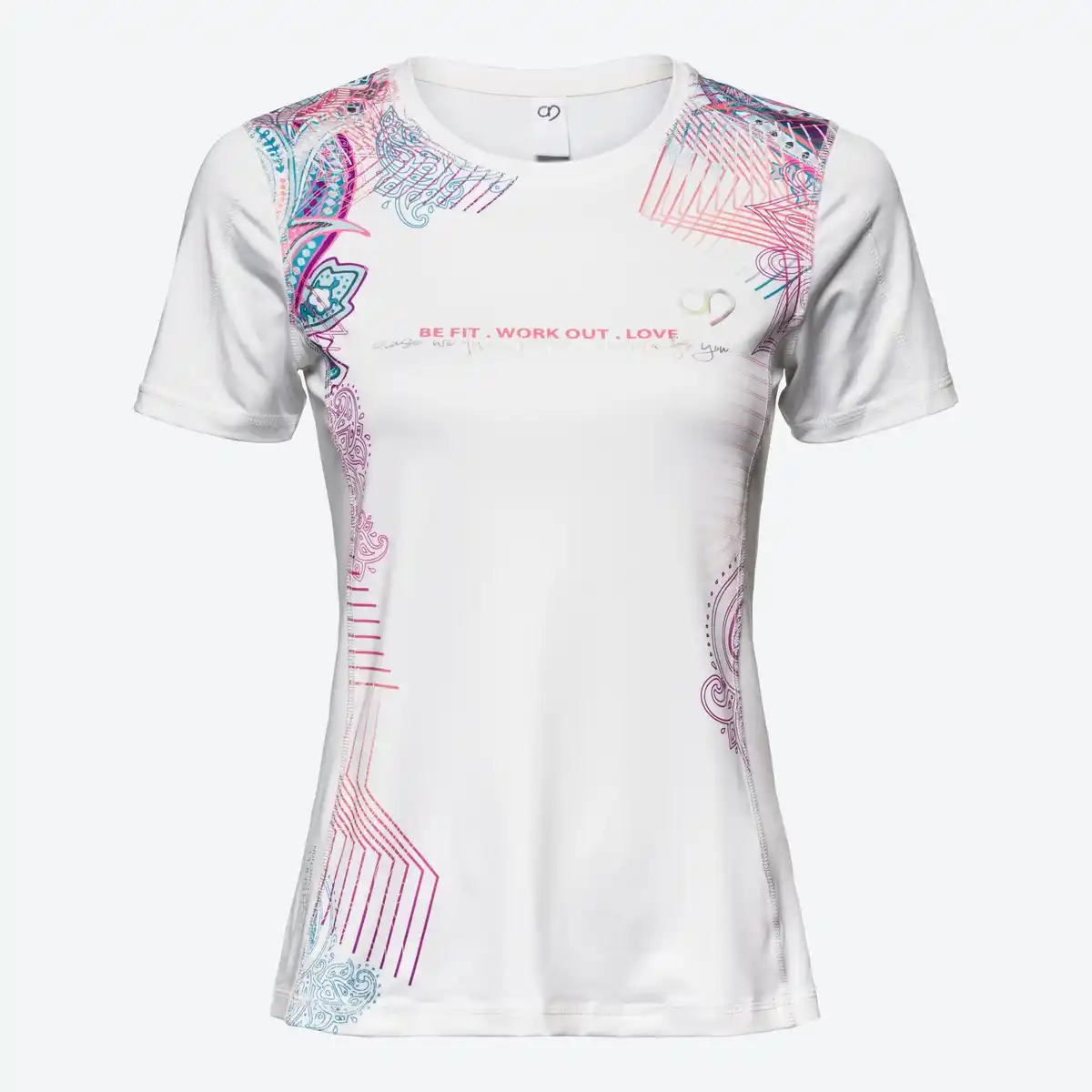 Bild 1 von Damen-Funktions-T-Shirt mit Frontaufdruck