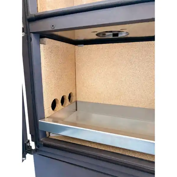 Bild 3 von Kaminofen »x8 PATAGONIA«, anthrazit, Stahl, 8 kW