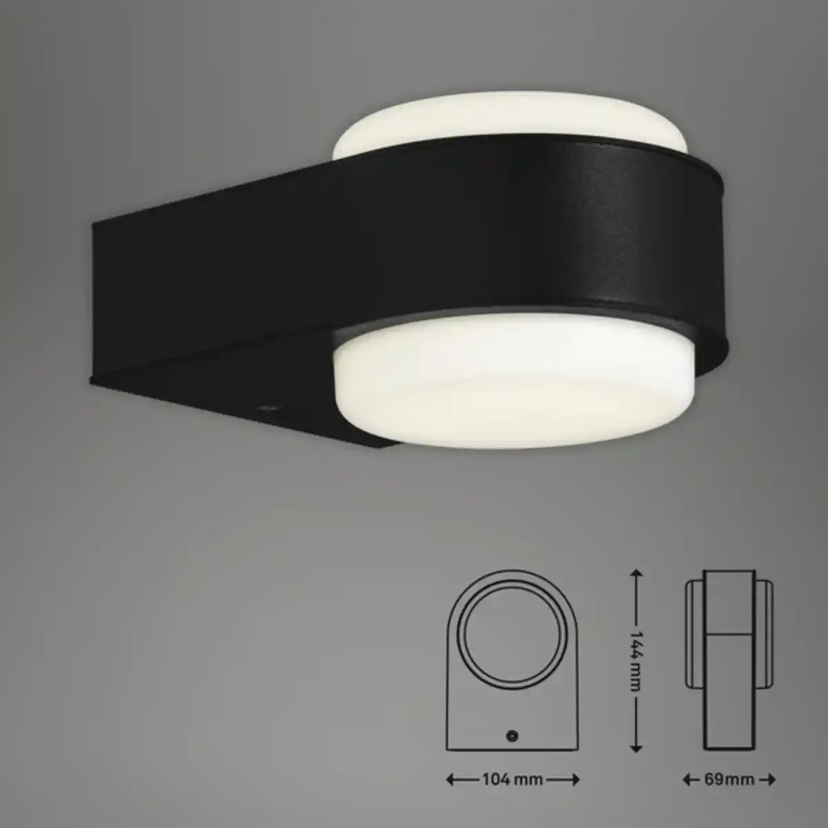 Bild 3 von LED-Außenwandleuchte, BxH: 10,4 x 6,9 cm, 6,5 W