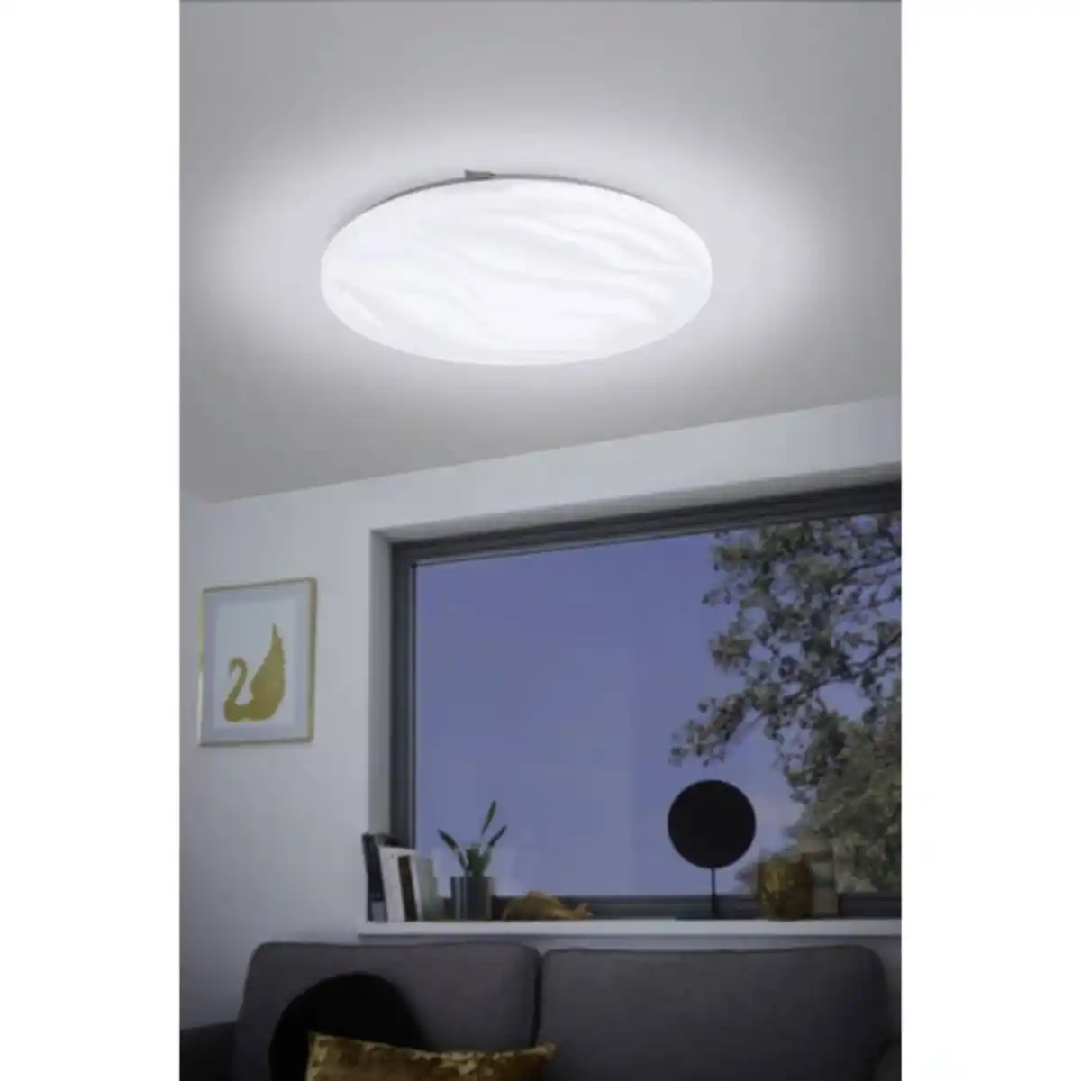 Bild 2 von Wand-/Deckenleuchte »BENARIBA«, Stahl, 3000K