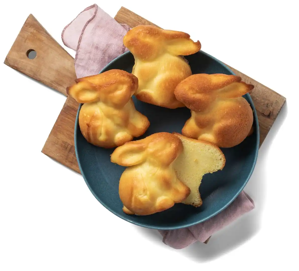 Bild 1 von BAKE THE SHAPE Rührkuchen-Hase, 2 St. = 220-g-Packg.