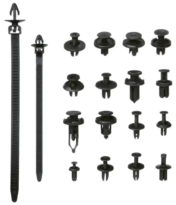 Bild 2 von PARKSIDE® Befestigungsclips und Kabelbinder, 630-teilig
