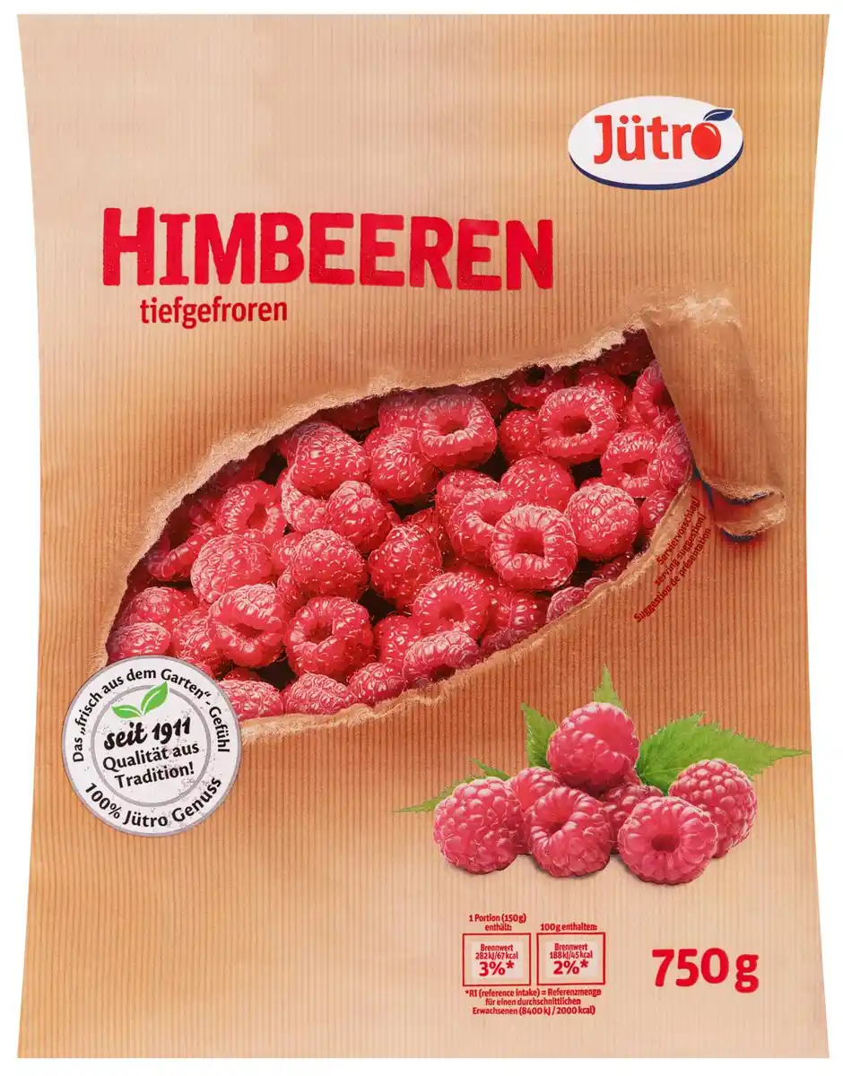 Bild 1 von JÜTRO Himbeeren, 750-g-Packg.