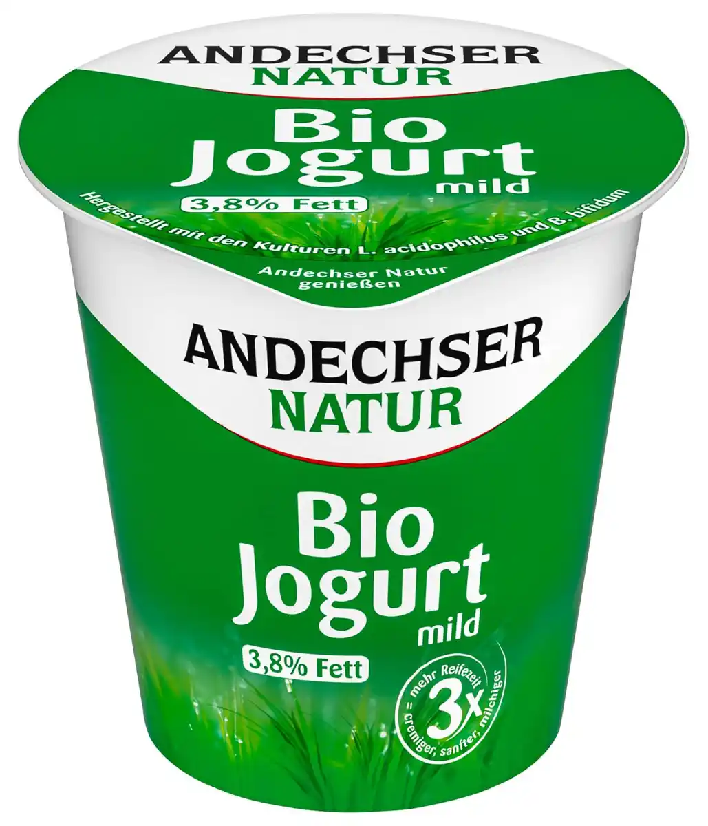 Bild 1 von ANDECHSER NATUR Bioland Naturjoghurt, 150-g-Becher