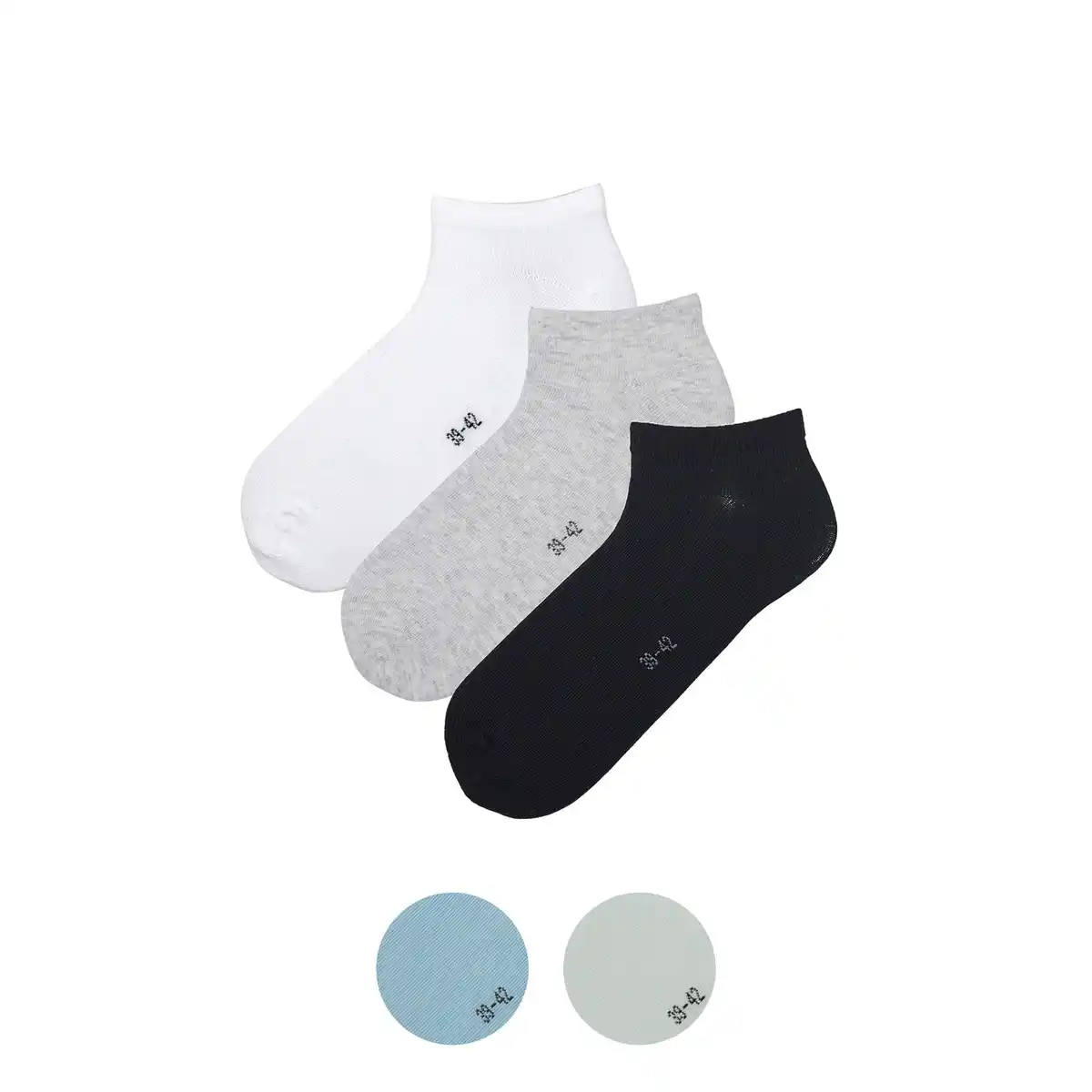 Bild 1 von UP2FASHION BASICS Damen und Herren Sneaker Socken 3er-Pack