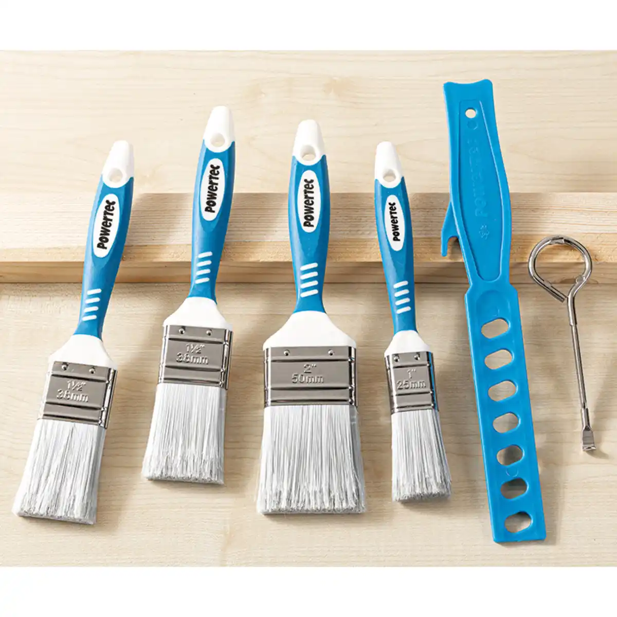 Bild 1 von Powertec Color Flachpinsel-Set "Soft Touch" 6tlg.