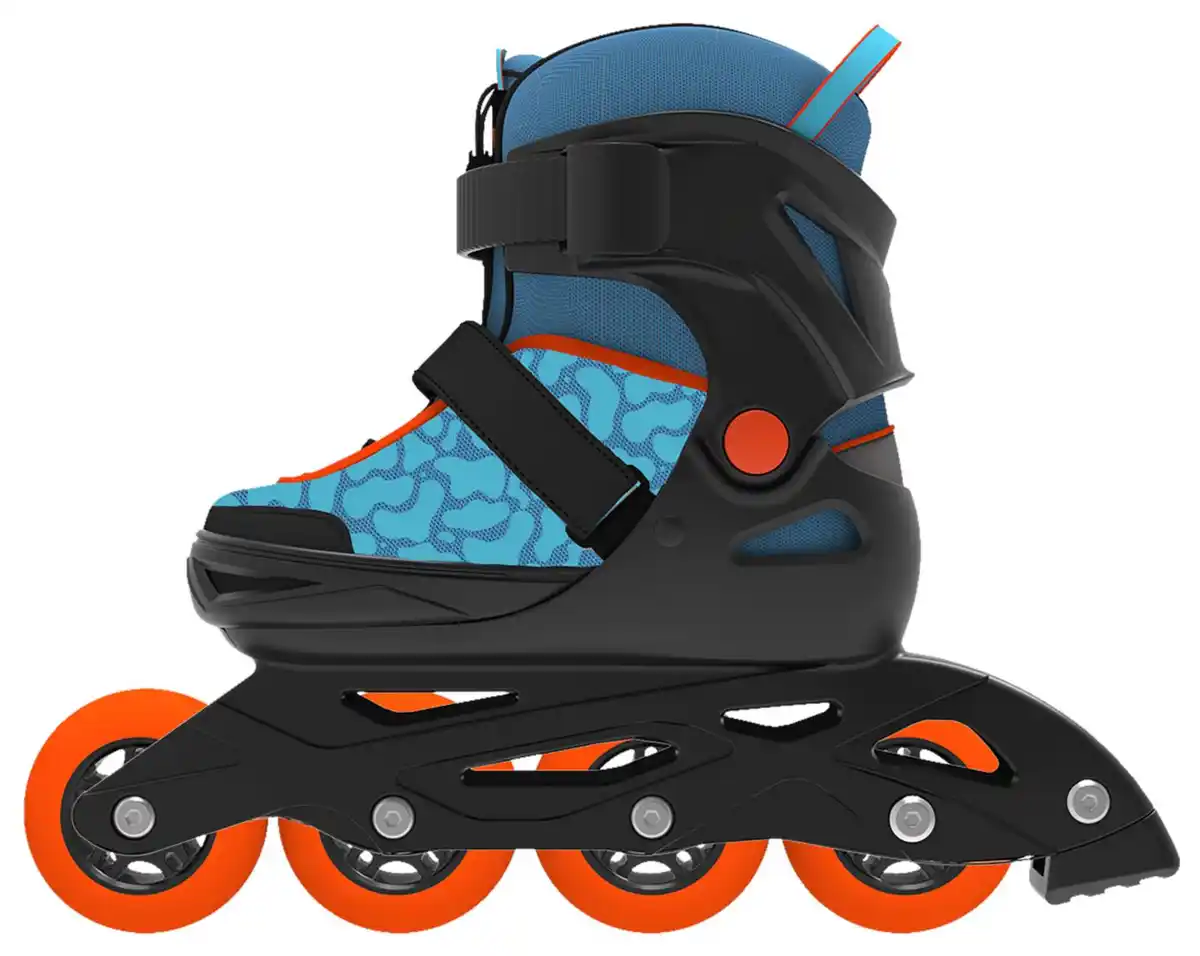 Bild 2 von NEWCENTIAL® Kinder-Softboot-Inlineskates größenverstellbar, Paar