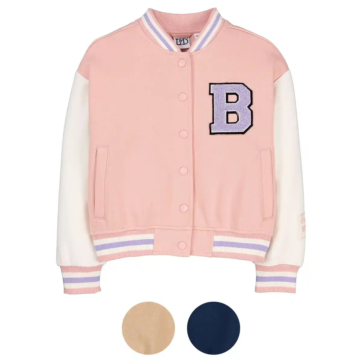 Bild 1 von LILY & DAN Kinder-College-Sweatjacke