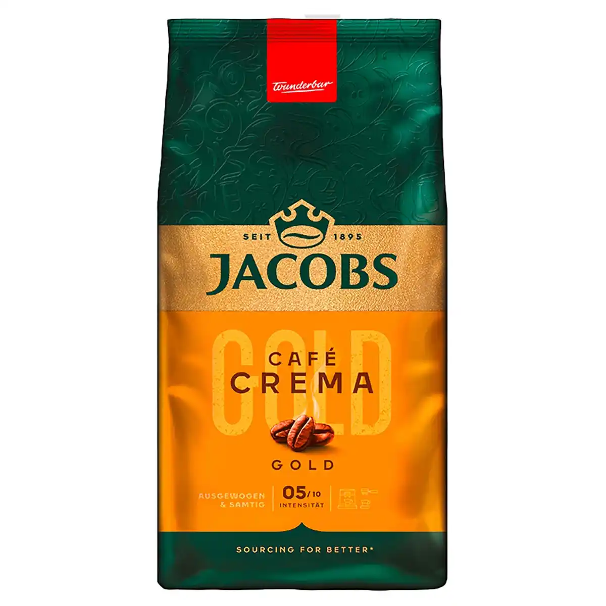 Bild 1 von JACOBS Exp. Crema 1 kg, ganze Bohnen