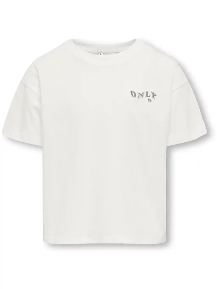 Bild 1 von Kids Only KOGMAIKEN LIFE CROP S Top Weiß