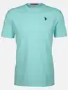 Bild 1 von Herren Shirt mit Logo-Stickerei Türkis