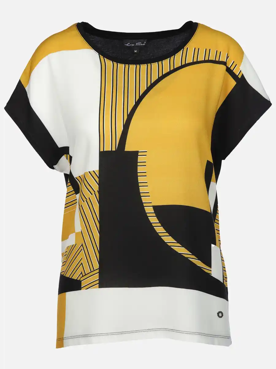 Bild 1 von Damen Shirt mit Frontprint Gelb