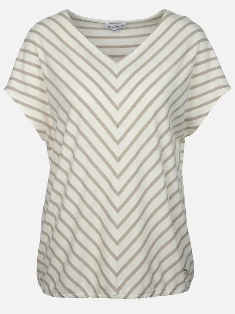 Bild 1 von Damen Ringelshirt Weiß