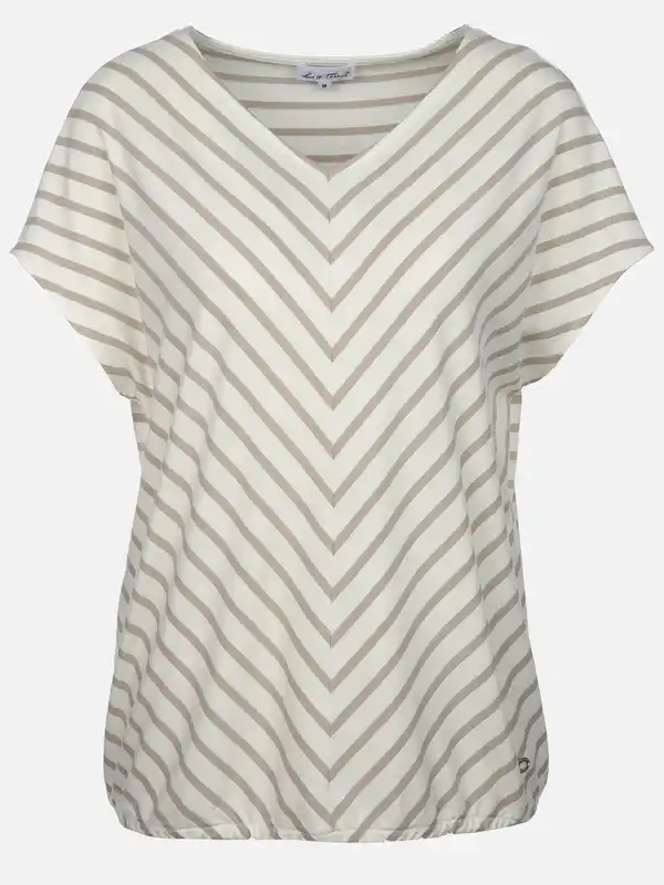 Bild 1 von Damen Ringelshirt Weiß