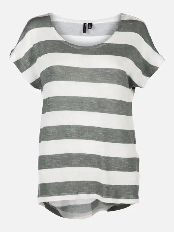 Bild 1 von Vero Moda VMWIDE STRIPE S/L TOP Shirt Weiß