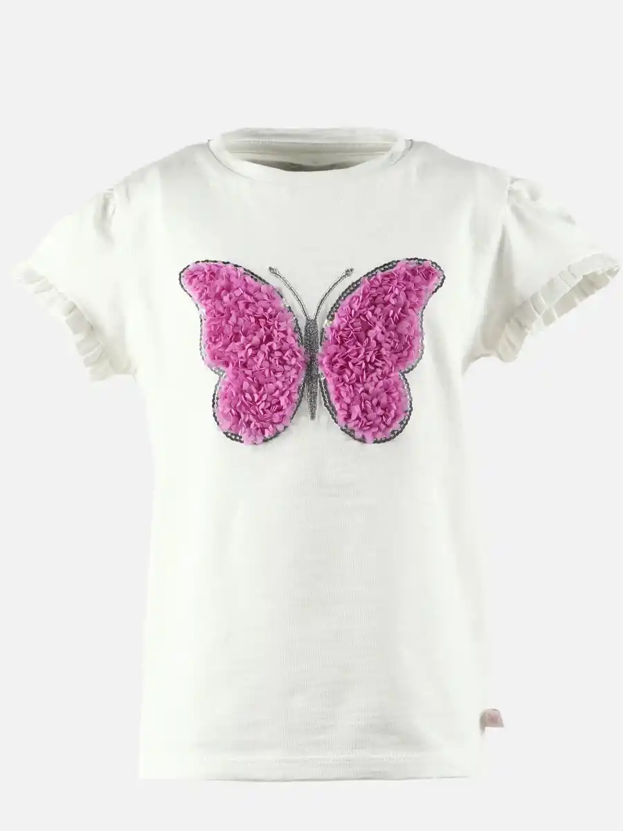 Bild 3 von Mädchen Set mit Schmetterlingsprint, 2tlg. Weiß