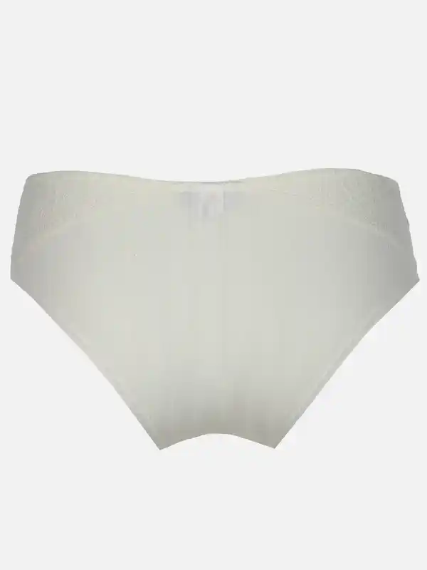 Bild 2 von Damen Panty mit Spitzenbesatz Weiß
