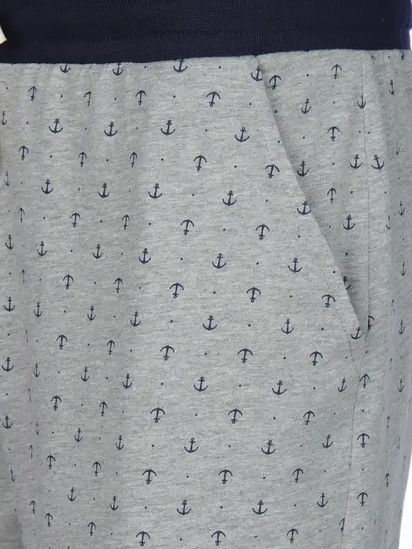 Bild 3 von Herren Schlafbermuda Grau