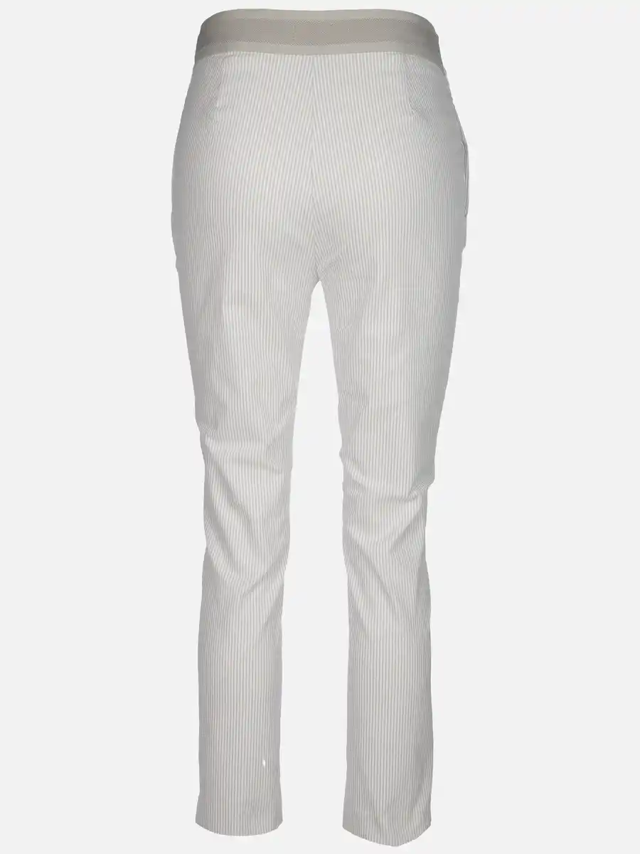 Bild 2 von Damen Sommerhose mit Streifen Grau