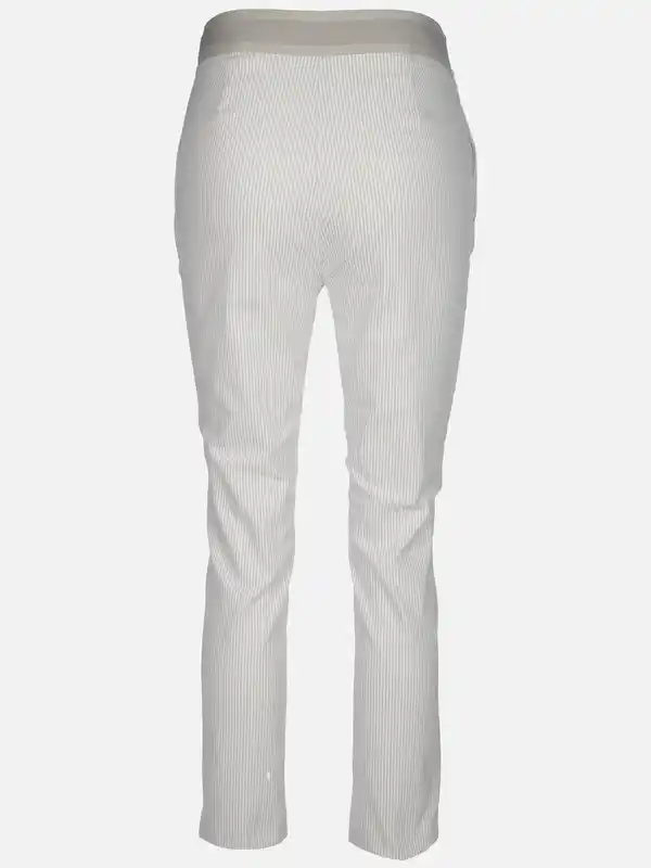 Bild 2 von Damen Sommerhose mit Streifen Grau