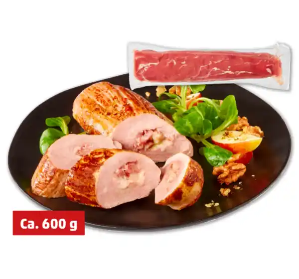 Bild 1 von Frisches Schweinefilet Bacon-Cheese*
