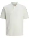 Bild 1 von Herren Strickpolo JJEGEORGE Weiß