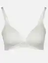 Bild 1 von Damen Soft BH mit Spitzenbesatz Weiß