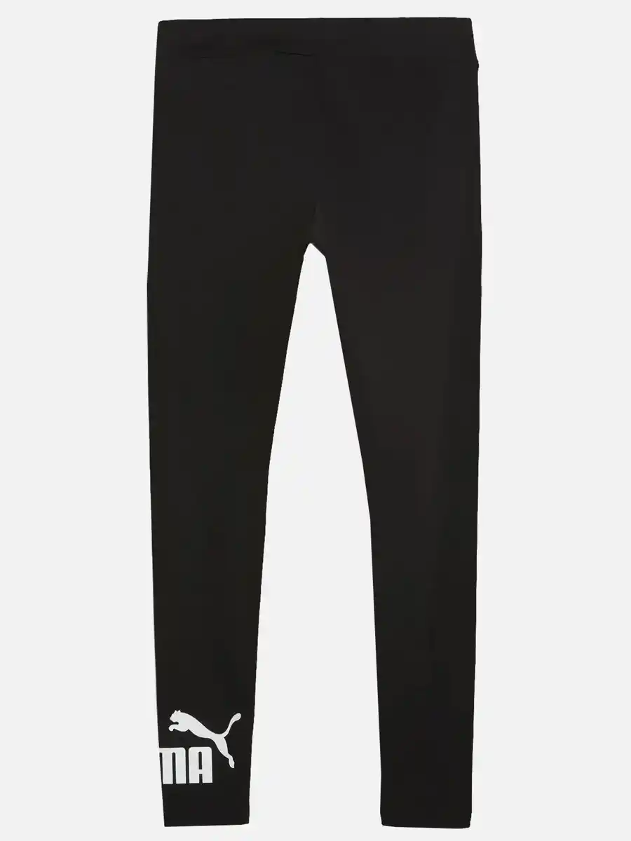 Bild 2 von Damen Leggings mit Logoprint Schwarz