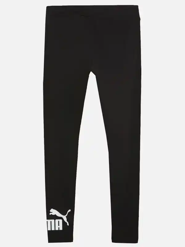 Bild 2 von Damen Leggings mit Logoprint Schwarz