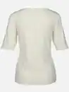 Bild 2 von Damen Ripp T-Shirt Weiß
