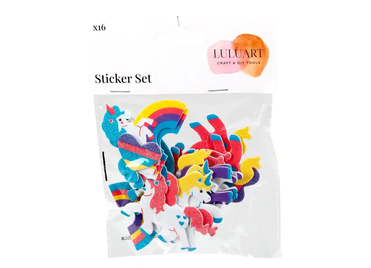 Bild 1 von Sticker-Set aus Moosgummi