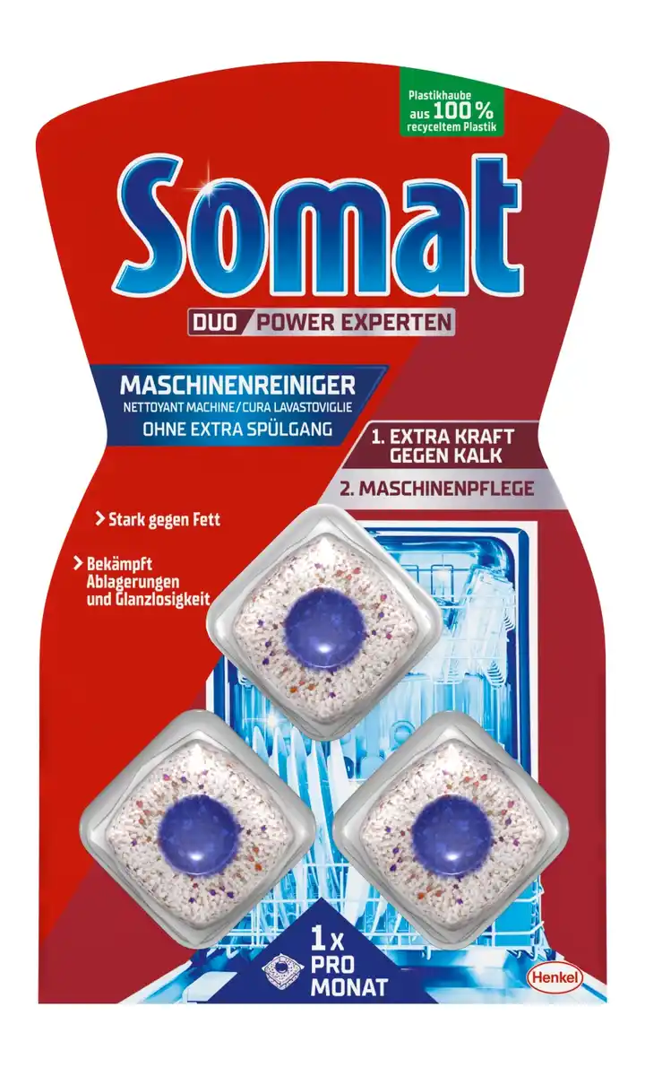 Bild 1 von SOMAT Maschinenreiniger Tabs 3 Stück