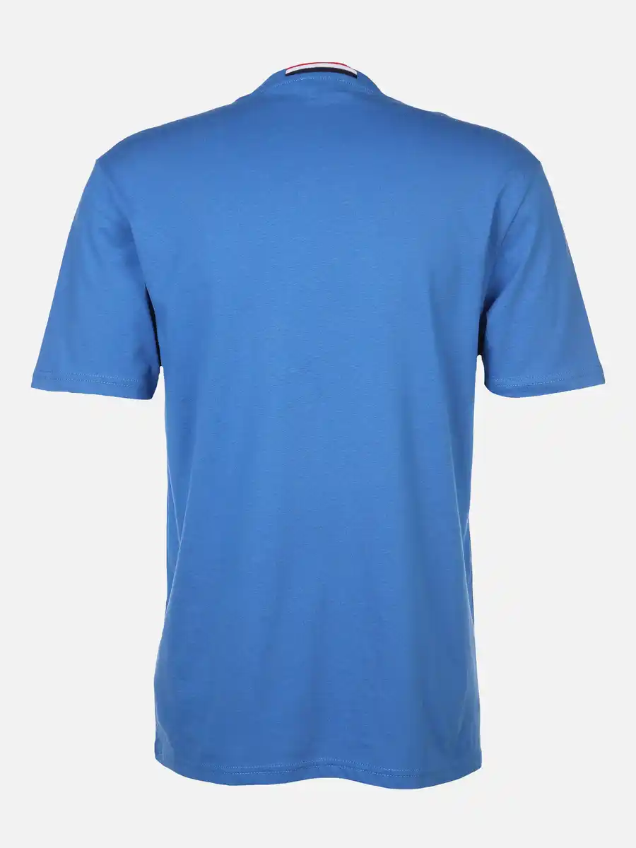 Bild 2 von Herren Shirt mit Logo-Stickerei Blau