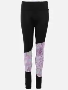 Mädchen Sportleggings Schwarz