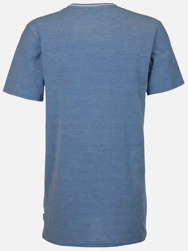 Bild 2 von Herren Shirt mit Brusttasche Blau
