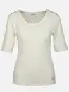 Bild 1 von Damen Ripp T-Shirt Weiß