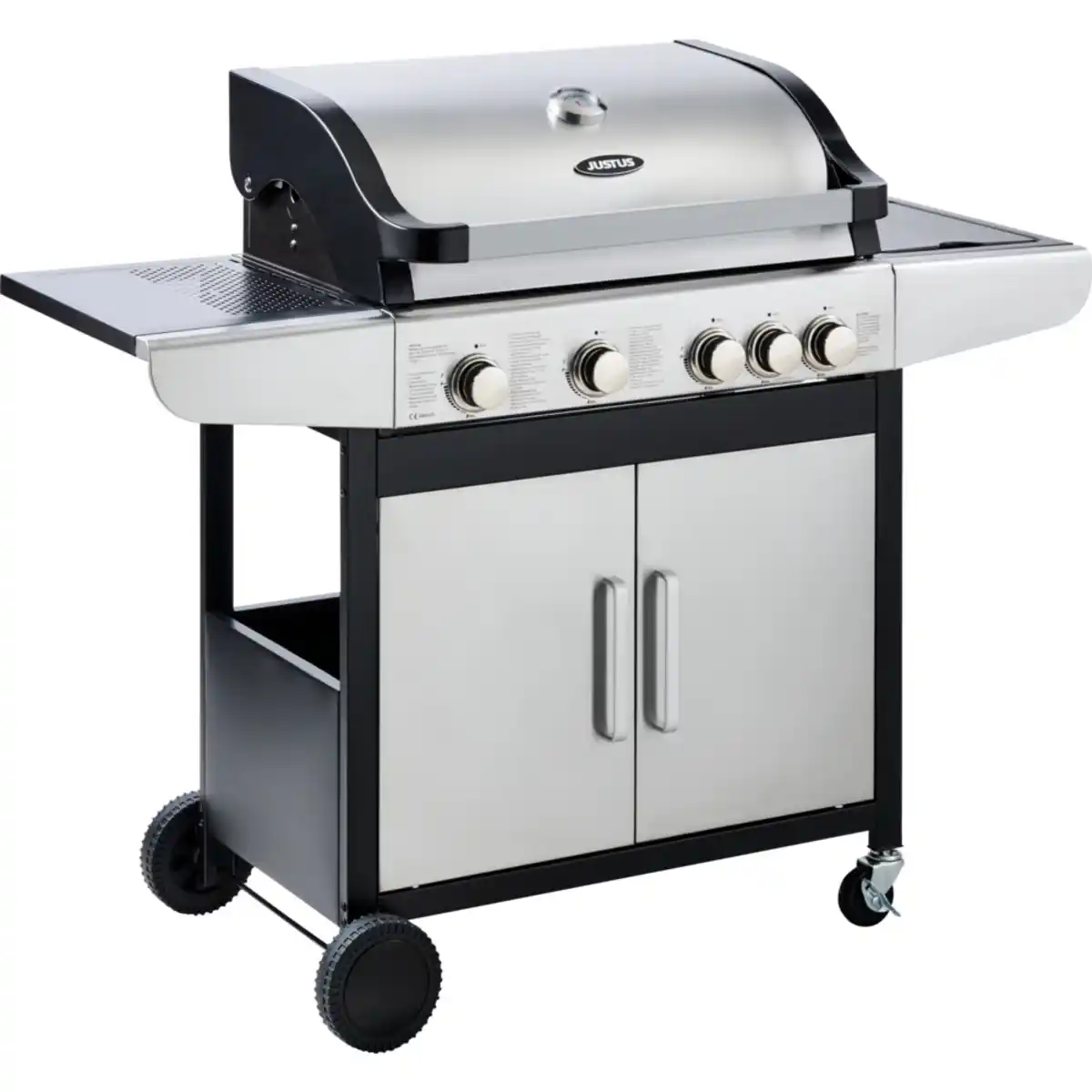 Bild 1 von JUSTUS Profi Gasgrill Ares 4 SU mit 4+1 Brennern