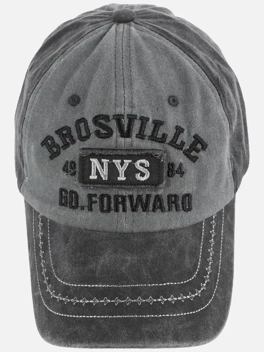 Bild 1 von Herren Jeanscap mit Stickerei und Applikation Schwarz